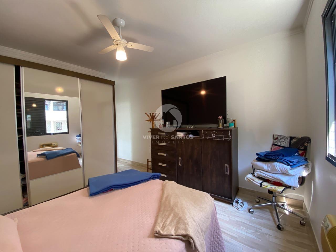 Apartamento Reformado 150 m², 3 Dormitórios, Suíte, Varanda e 2 Vagas na Ponta da Praia – Santos/SP em Ponta da Praia, Santos — foto 7