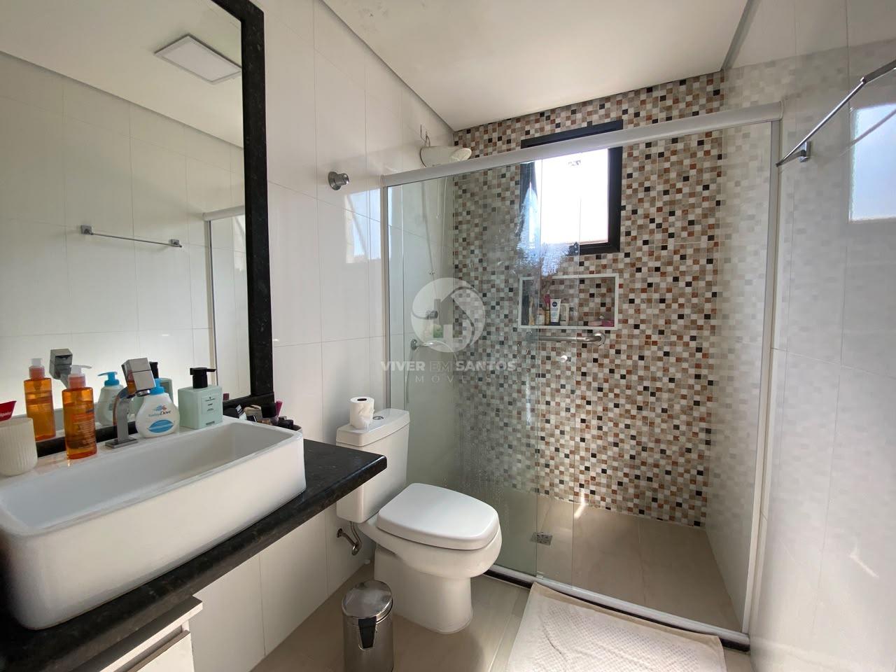 Apartamento Reformado 150 m², 3 Dormitórios, Suíte, Varanda e 2 Vagas na Ponta da Praia – Santos/SP em Ponta da Praia, Santos — foto 16