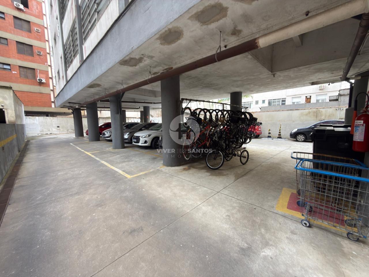 Apartamento Reformado e Mobiliado, 1 Dormitório e Vista para o Mar a 50 Metros da Praia no Embaré – Santos/SP em Embaré, Santos — foto 19