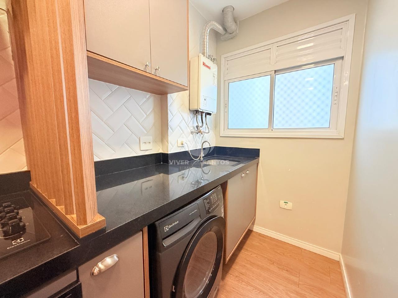 Apartamento Mobiliado 77 m², 3 Dormitórios, Suíte, Varanda Gourmet, 2 Vagas e Lazer Completo na Ponta da Praia – Santos/SP em Ponta da Praia, Santos — foto 16