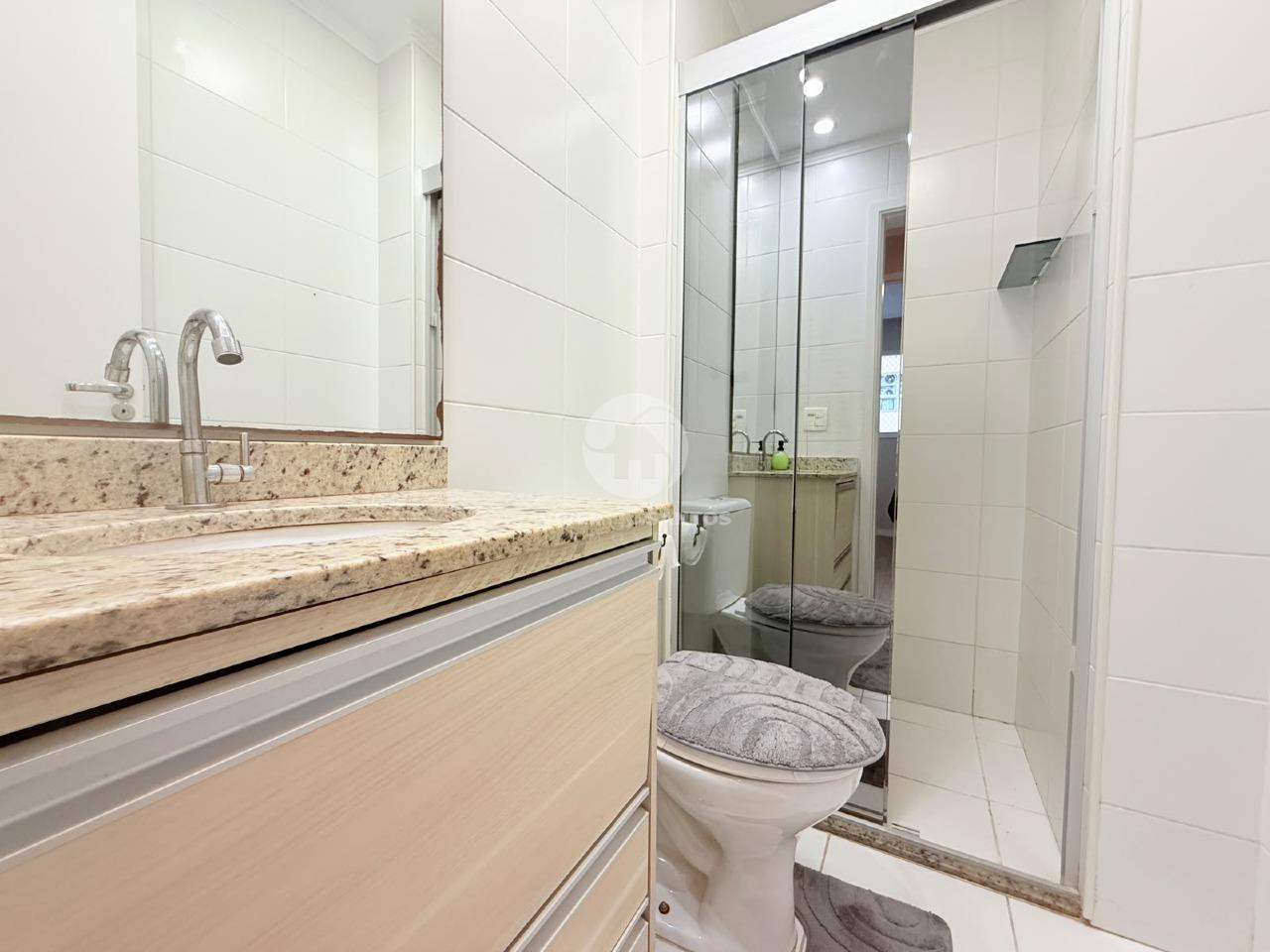 Apartamento Mobiliado 77 m², 3 Dormitórios, Suíte, Varanda Gourmet, 2 Vagas e Lazer Completo na Ponta da Praia – Santos/SP em Ponta da Praia, Santos — foto 28