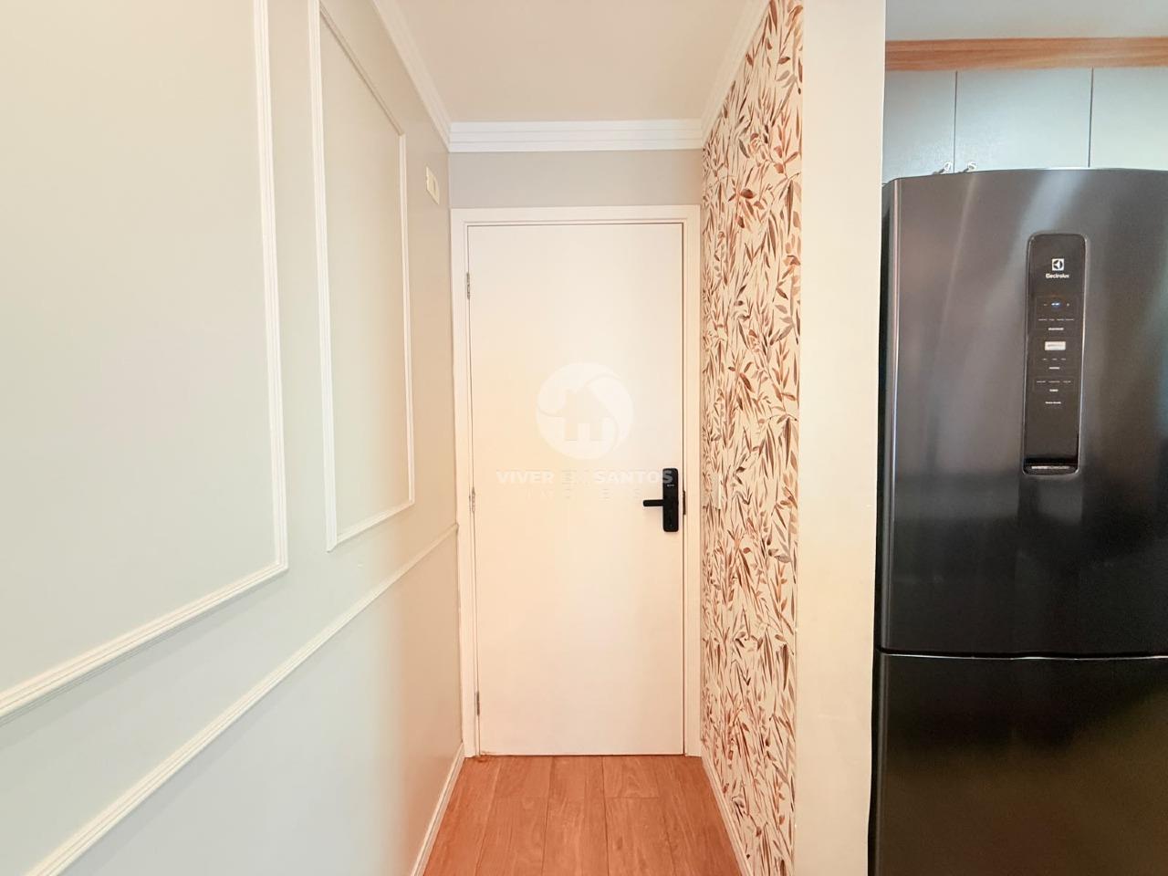 Apartamento Mobiliado 77 m², 3 Dormitórios, Suíte, Varanda Gourmet, 2 Vagas e Lazer Completo na Ponta da Praia – Santos/SP em Ponta da Praia, Santos — foto 20