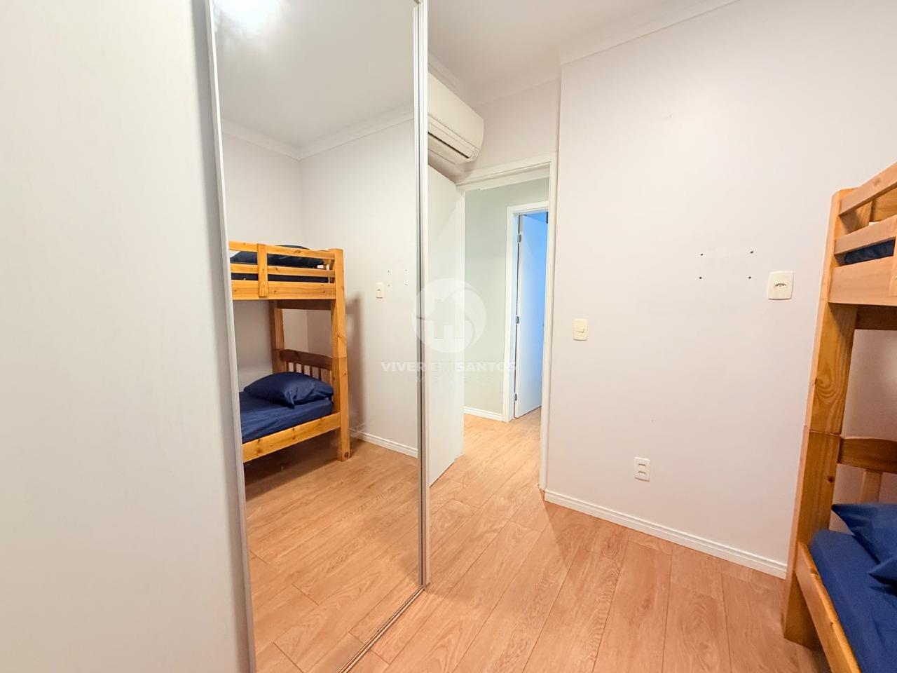 Apartamento Mobiliado 77 m², 3 Dormitórios, Suíte, Varanda Gourmet, 2 Vagas e Lazer Completo na Ponta da Praia – Santos/SP em Ponta da Praia, Santos — foto 25