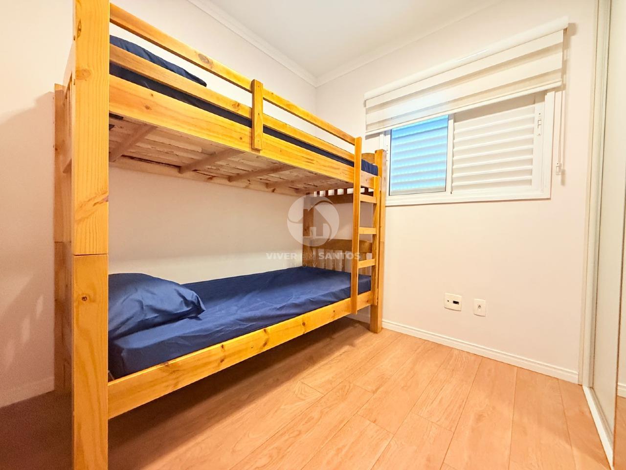 Apartamento Mobiliado 77 m², 3 Dormitórios, Suíte, Varanda Gourmet, 2 Vagas e Lazer Completo na Ponta da Praia – Santos/SP em Ponta da Praia, Santos — foto 26