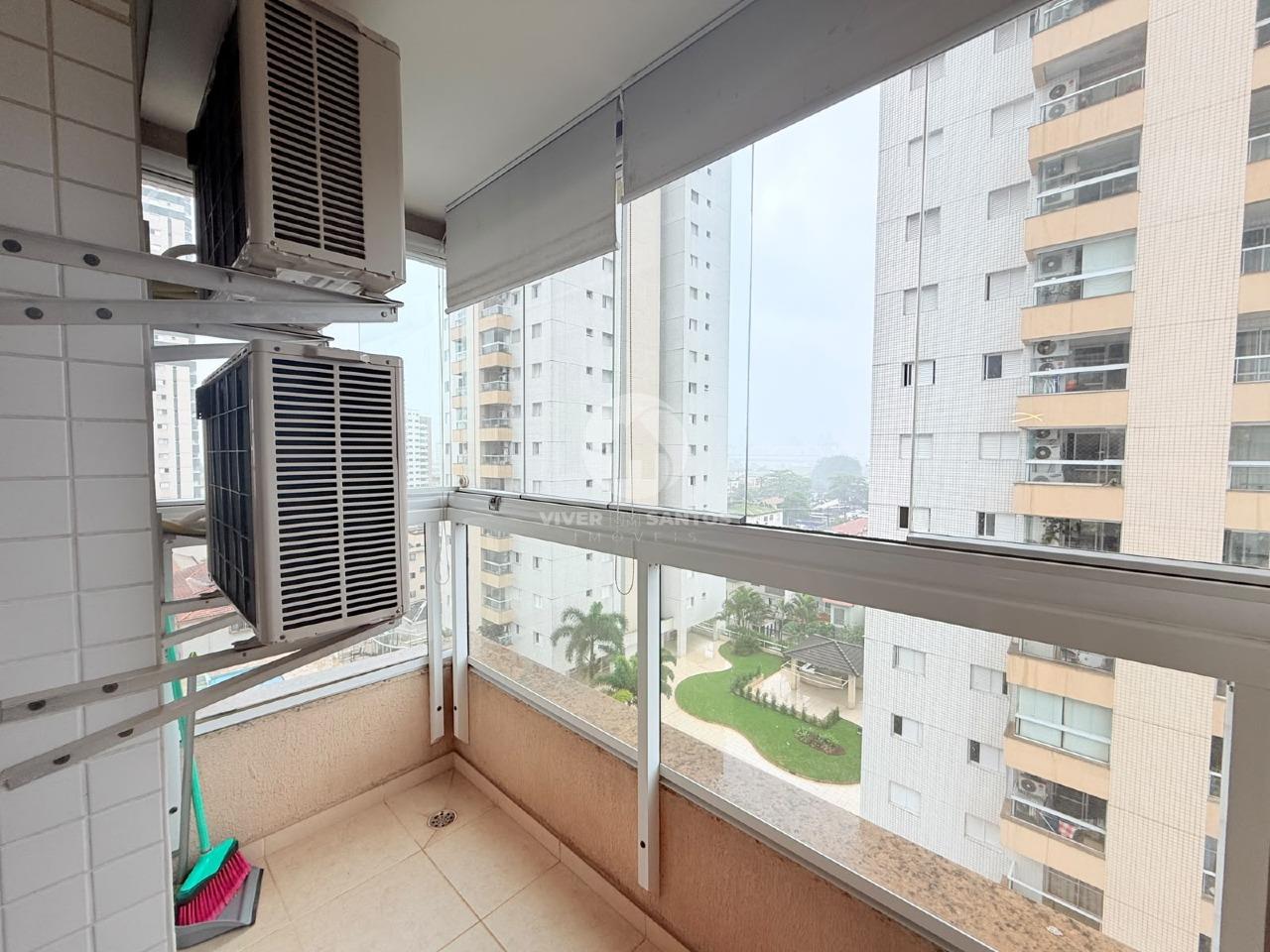 Apartamento Mobiliado 77 m², 3 Dormitórios, Suíte, Varanda Gourmet, 2 Vagas e Lazer Completo na Ponta da Praia – Santos/SP em Ponta da Praia, Santos — foto 8