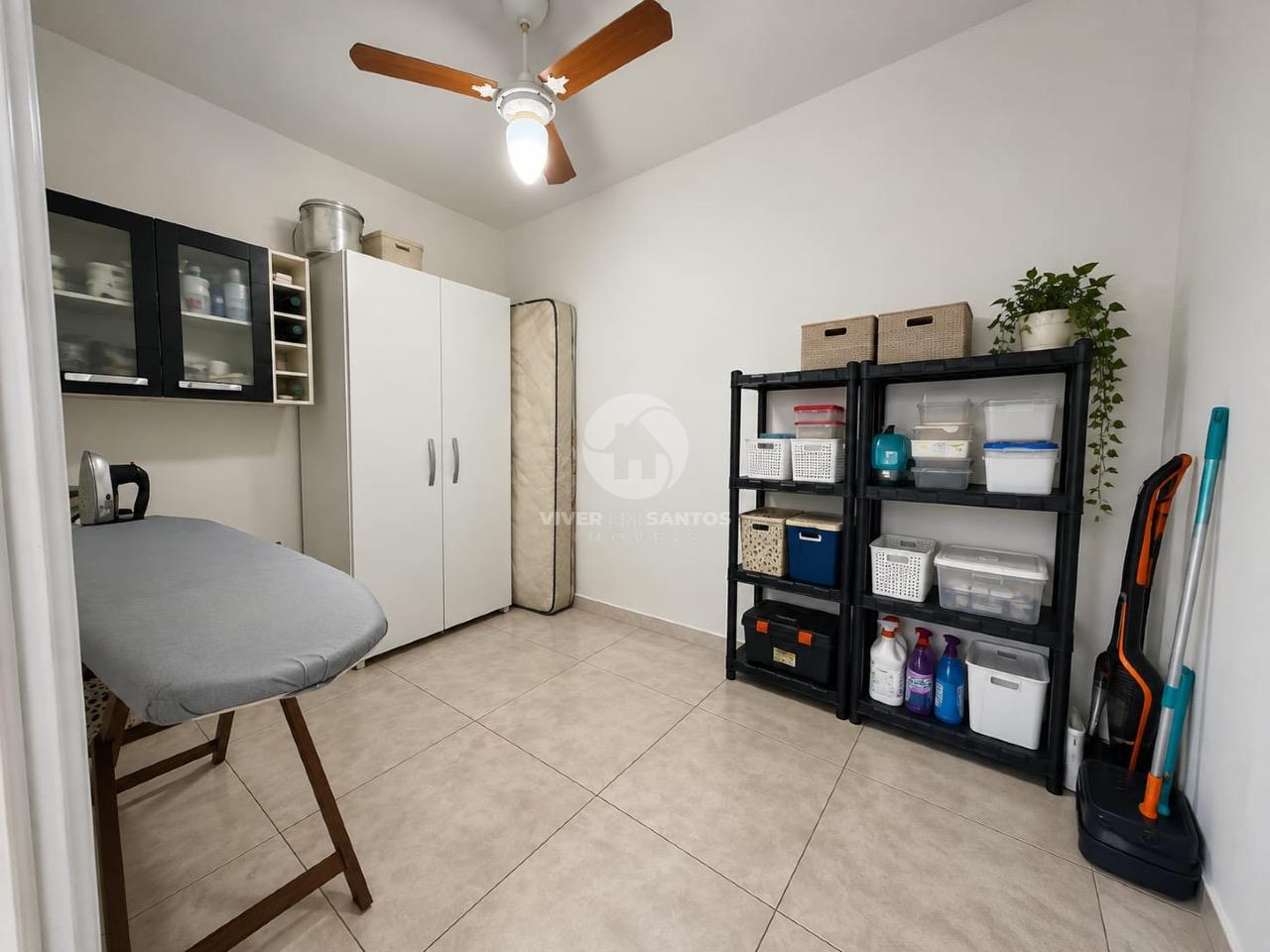 Apartamento 140 m², 3 Dormitórios, Suíte, Dependência Completa e 2 Vagas no Gonzaga – Santos/SP em Gonzaga, Santos — foto 18