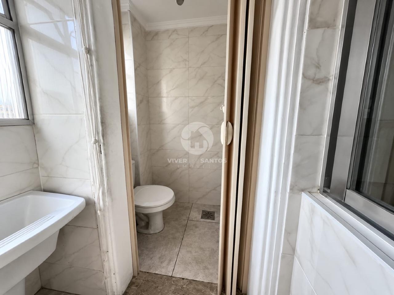 Apartamento 140 m², 3 Dormitórios, Suíte, Dependência Completa e 2 Vagas no Gonzaga – Santos/SP em Gonzaga, Santos — foto 19