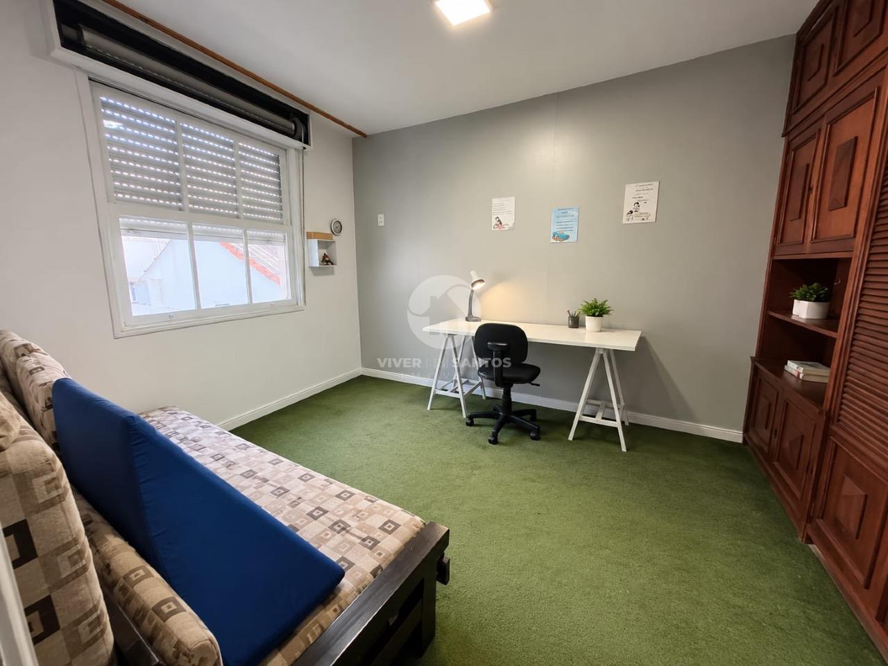 Apartamento 140 m², 3 Dormitórios, Suíte, Dependência Completa e 2 Vagas no Gonzaga – Santos/SP em Gonzaga, Santos — foto 11