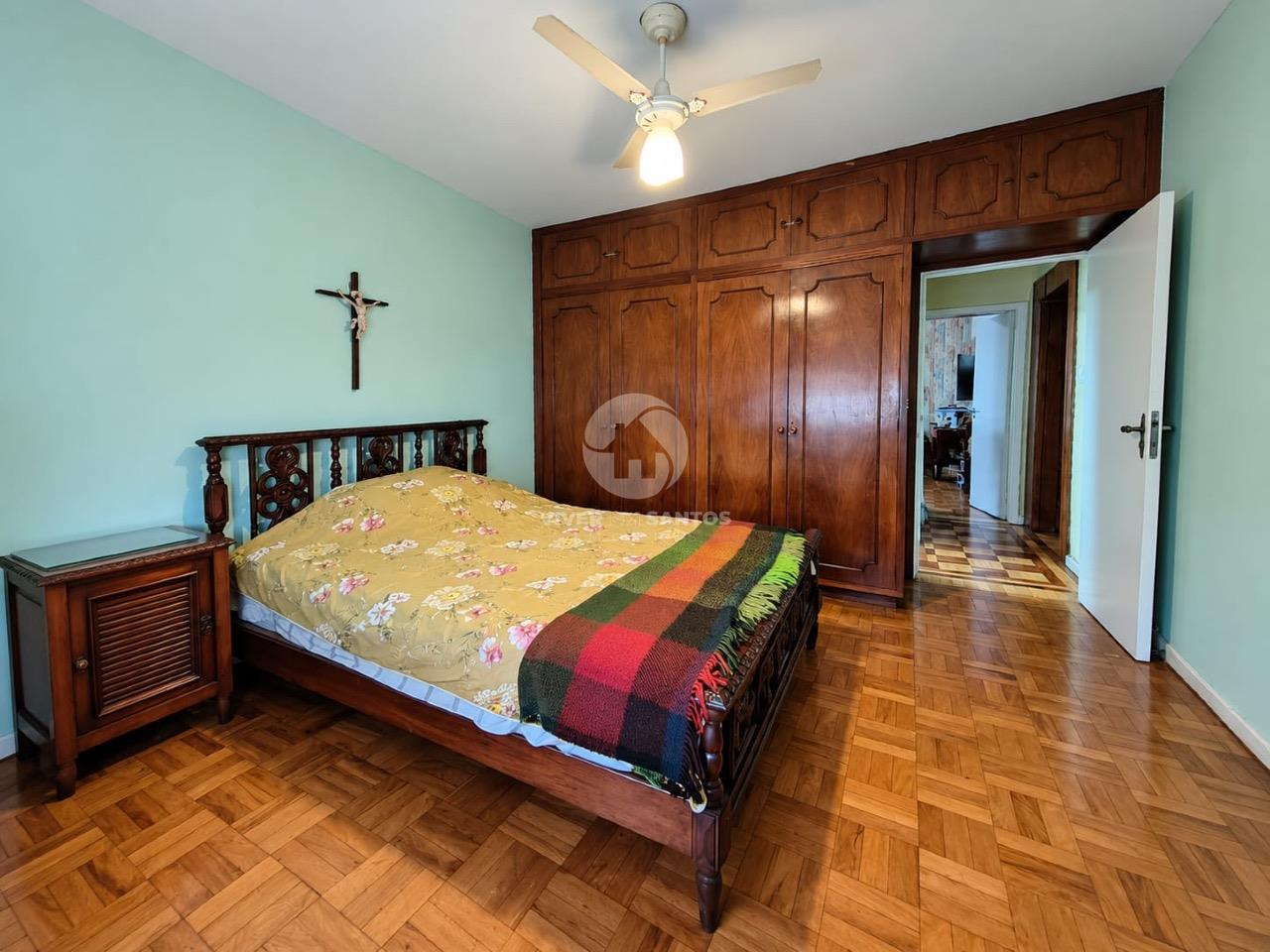 Apartamento 140 m², 3 Dormitórios, Suíte, Dependência Completa e 2 Vagas no Gonzaga – Santos/SP em Gonzaga, Santos — foto 10