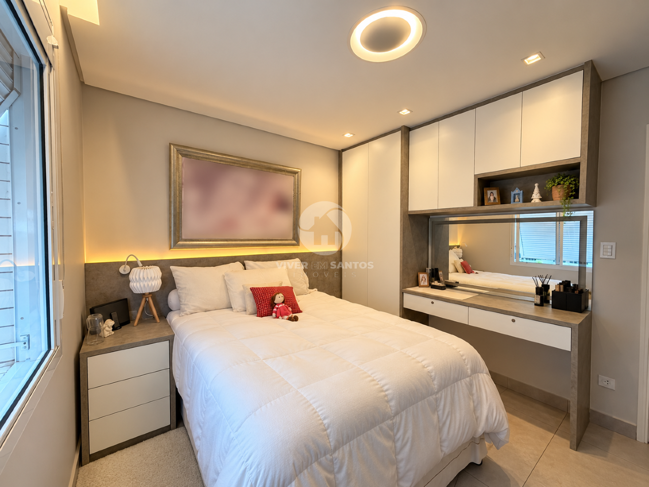 Apartamento Reformado 85 m², 2 Dormitórios, Vista Livre e Vaga Demarcada no Boqueirão – Santos/SP em Boqueirão, Santos — foto 7