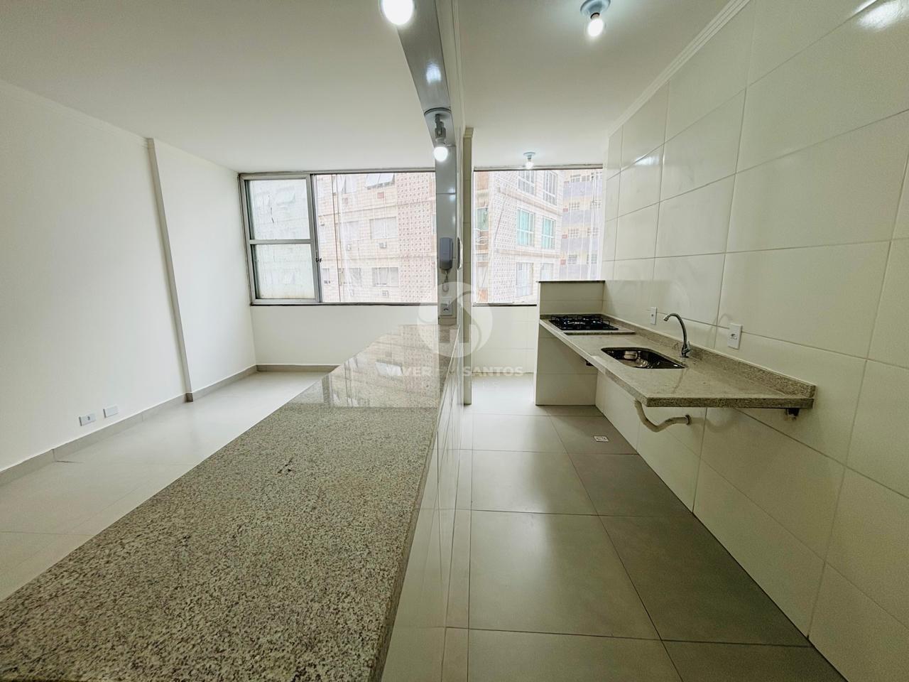 Apartamento Reformado, 2 Dormitórios, Suíte e Vista para o Mar no José Menino – Santos/SP em José Menino, Santos — foto 6