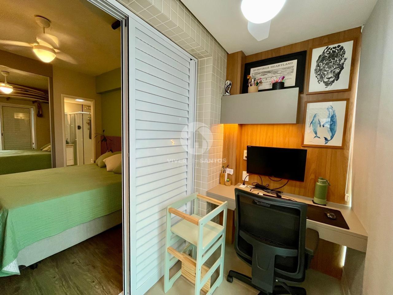 Apartamento 2 Dormitórios, Suíte, 2 Varandas, Planejados e Lazer Completo no Gonzaga – Santos/SP em Gonzaga, Santos — foto 6