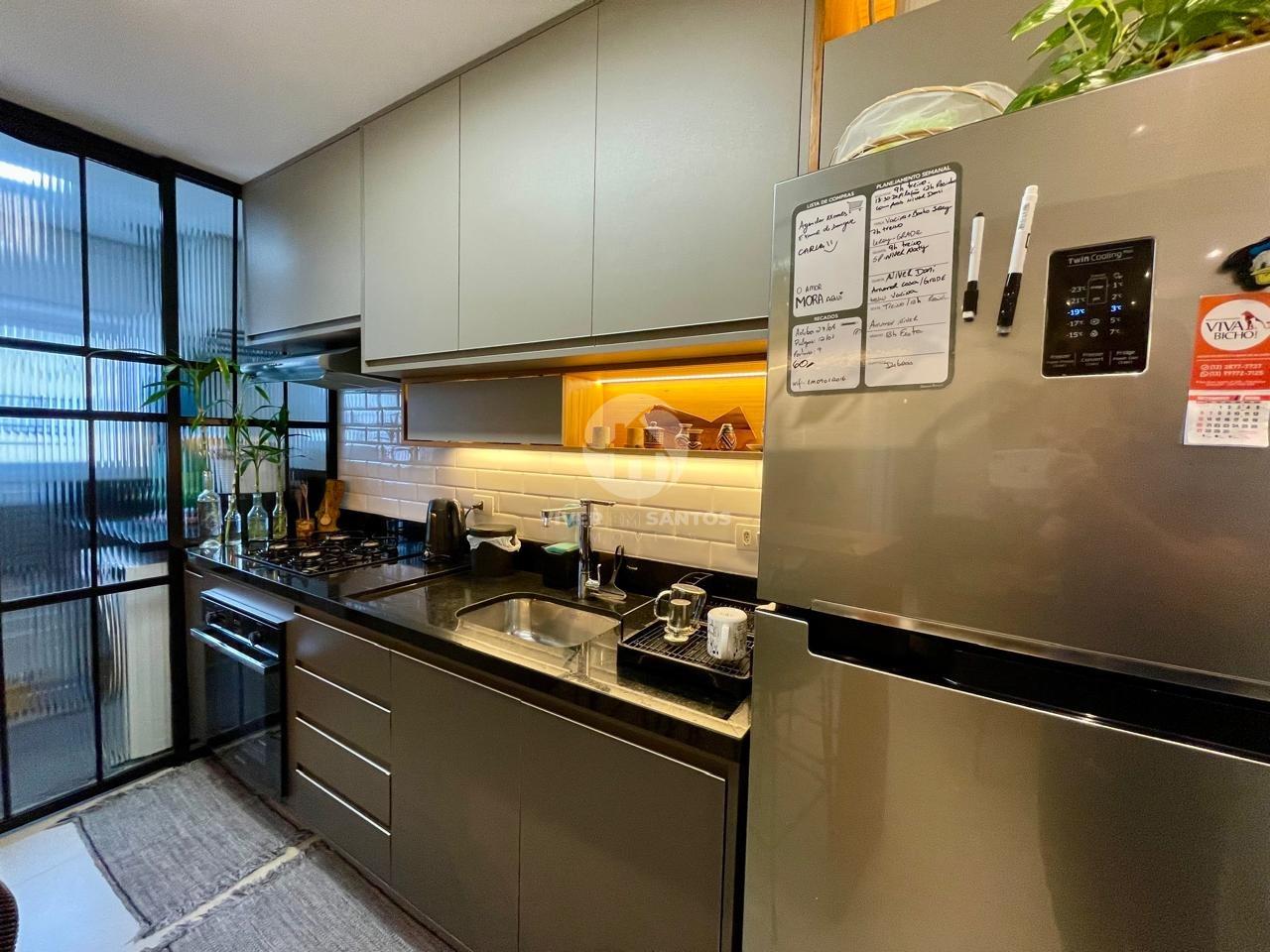Apartamento 2 Dormitórios, Suíte, 2 Varandas, Planejados e Lazer Completo no Gonzaga – Santos/SP em Gonzaga, Santos — foto 13