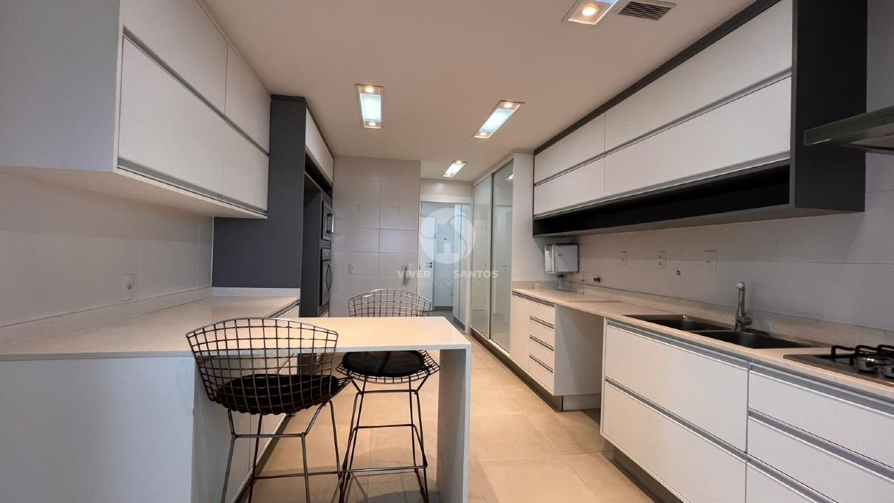 Apartamento Alto Padrão 184 m², 3 Suítes, Varanda com Churrasqueira, 3 Vagas e Lazer Completo na Vila Rica – Santos/SP em Boqueirão, Santos — foto 21