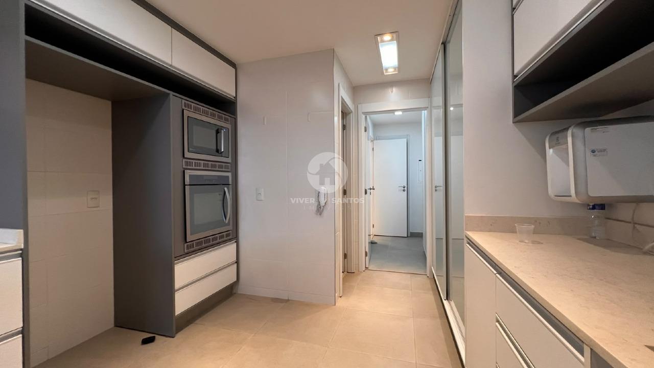 Apartamento Alto Padrão 184 m², 3 Suítes, Varanda com Churrasqueira, 3 Vagas e Lazer Completo na Vila Rica – Santos/SP em Boqueirão, Santos — foto 23