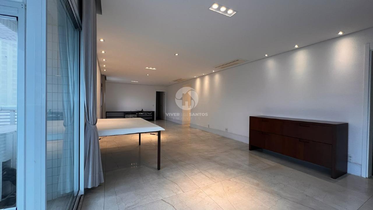 Apartamento Alto Padrão 184 m², 3 Suítes, Varanda com Churrasqueira, 3 Vagas e Lazer Completo na Vila Rica – Santos/SP em Boqueirão, Santos — foto 5