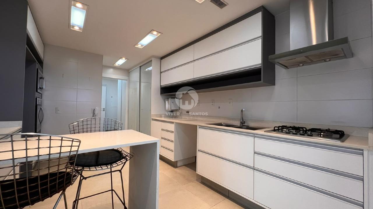 Apartamento Alto Padrão 184 m², 3 Suítes, Varanda com Churrasqueira, 3 Vagas e Lazer Completo na Vila Rica – Santos/SP em Boqueirão, Santos — foto 24