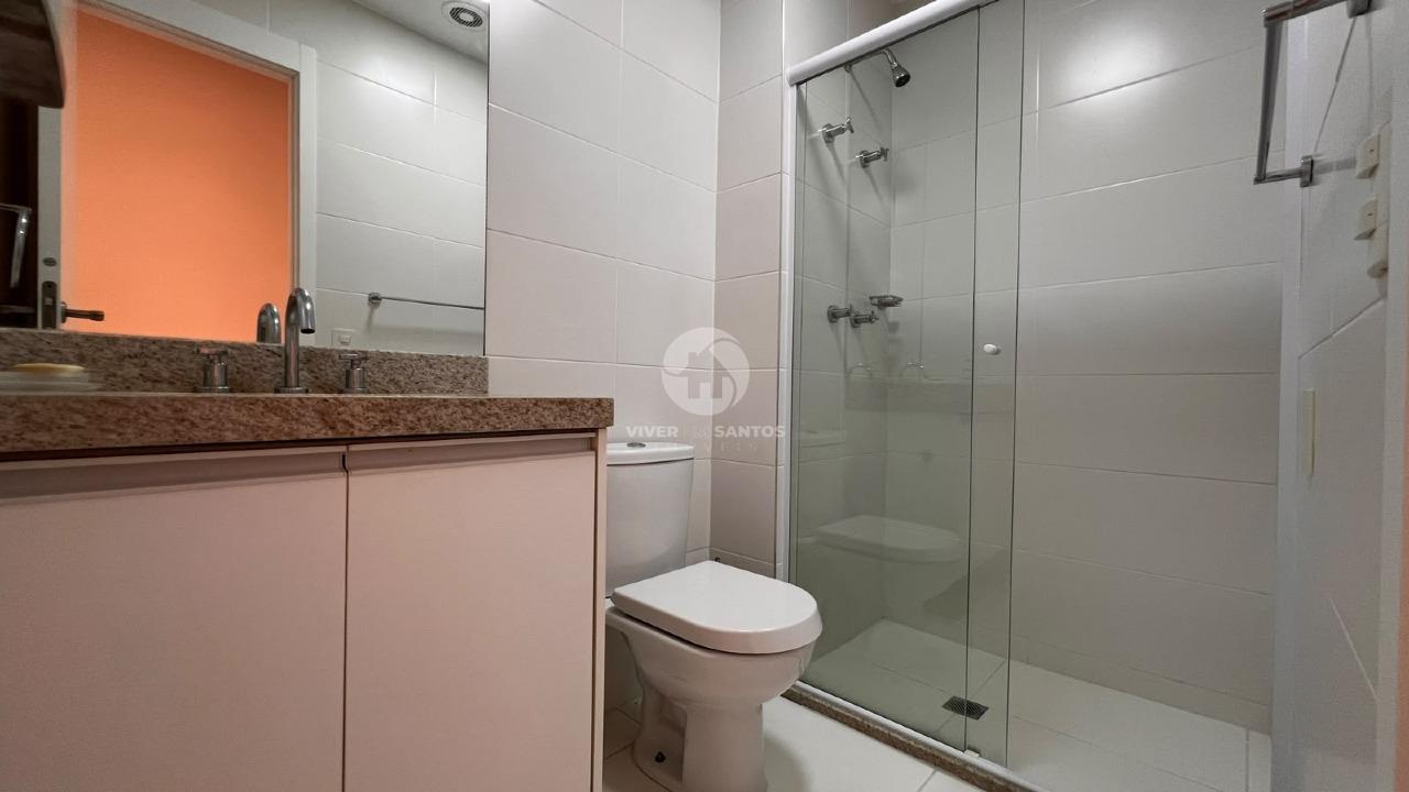 Apartamento Alto Padrão 184 m², 3 Suítes, Varanda com Churrasqueira, 3 Vagas e Lazer Completo na Vila Rica – Santos/SP em Boqueirão, Santos — foto 20