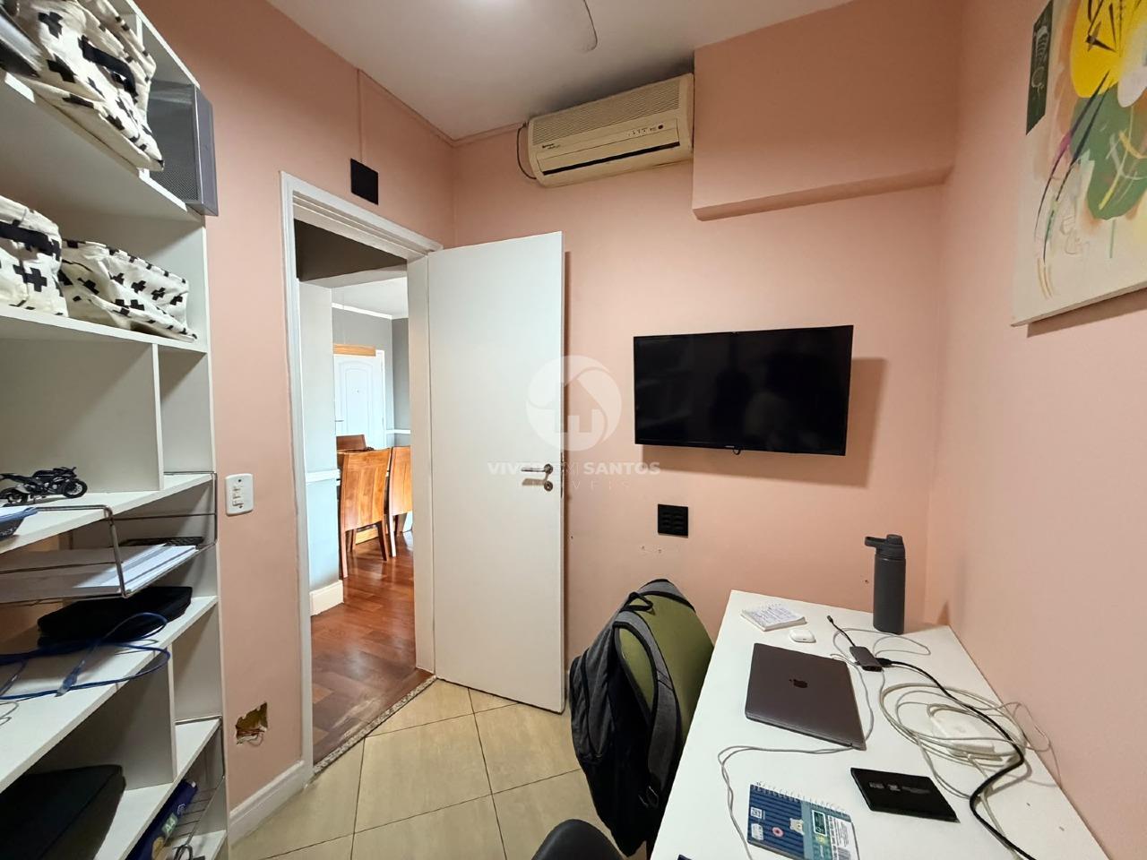 Apartamento 3 Dormitórios, Suíte com Closet, Sacada, Vista Livre e Lazer Completo na Ponta da Praia – Santos/SP em Ponta da Praia, Santos — foto 17
