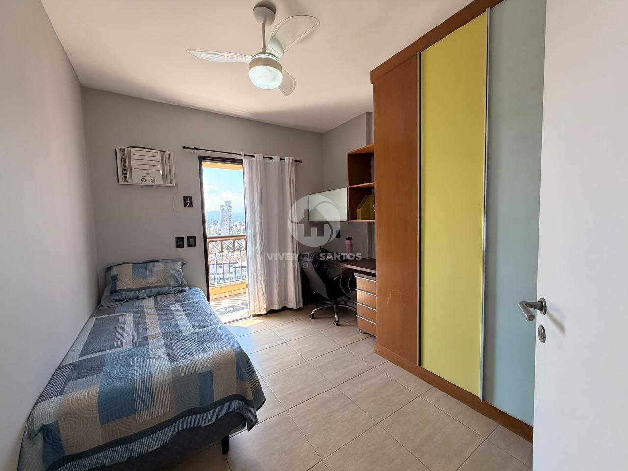 Apartamento 3 Dormitórios, Suíte com Closet, Sacada, Vista Livre e Lazer Completo na Ponta da Praia – Santos/SP em Ponta da Praia, Santos — foto 16