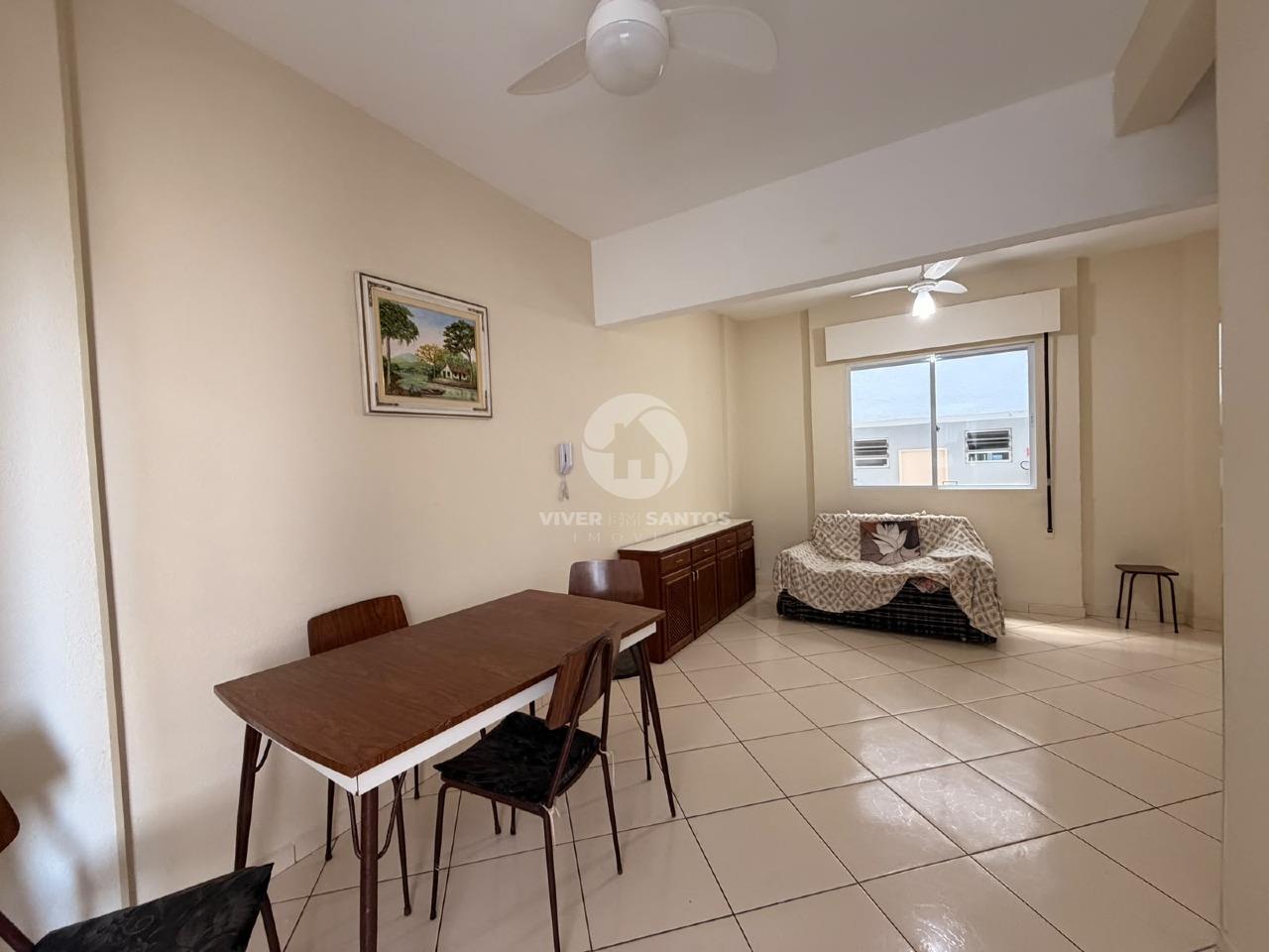 Apartamento 58 m², 1 Dormitório em Prédio Frente Mar no Boqueirão – Santos/SP em Boqueirão, Santos — foto 4