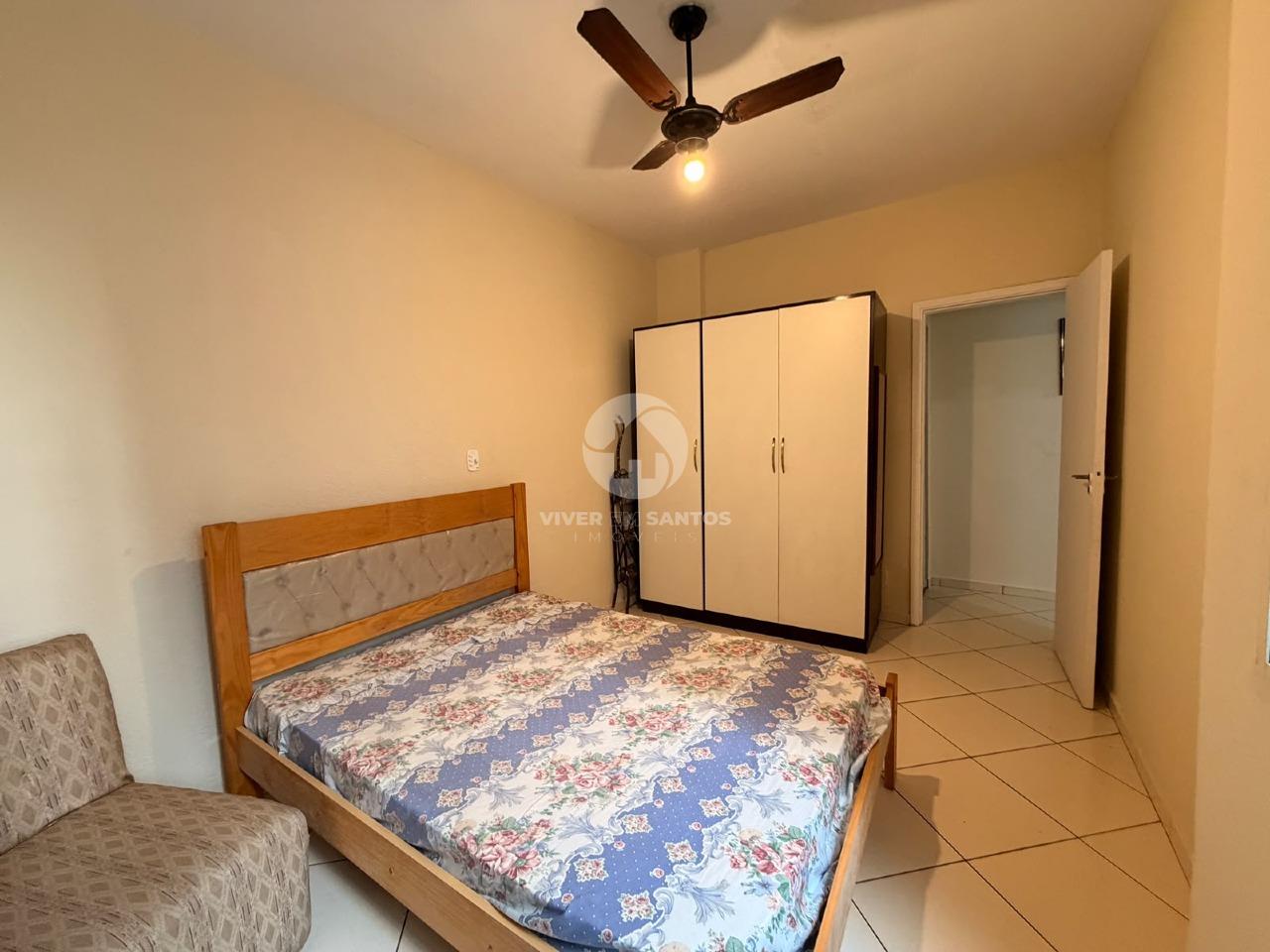 Apartamento 58 m², 1 Dormitório em Prédio Frente Mar no Boqueirão – Santos/SP em Boqueirão, Santos — foto 5