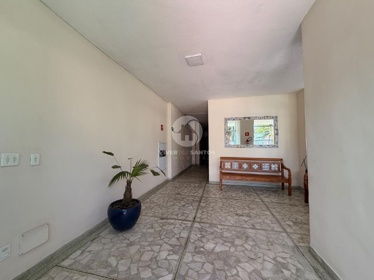 Apartamento 58 m², 1 Dormitório em Prédio Frente Mar no Boqueirão – Santos/SP em Boqueirão, Santos — foto 12