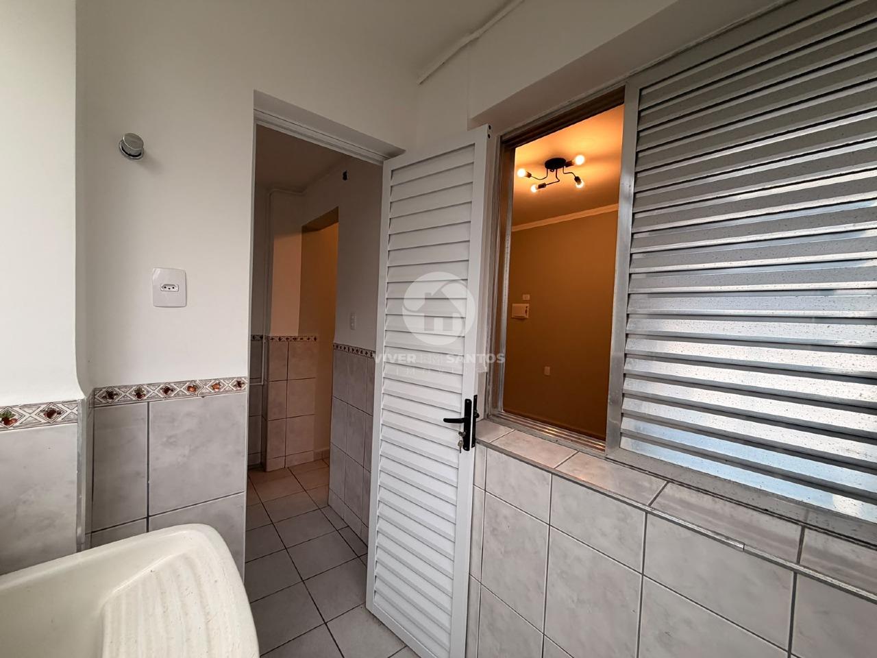Sala Living Próxima à Praia e ao Shopping Praiamar no Embaré – Santos/SP em Embaré, Santos — foto 10