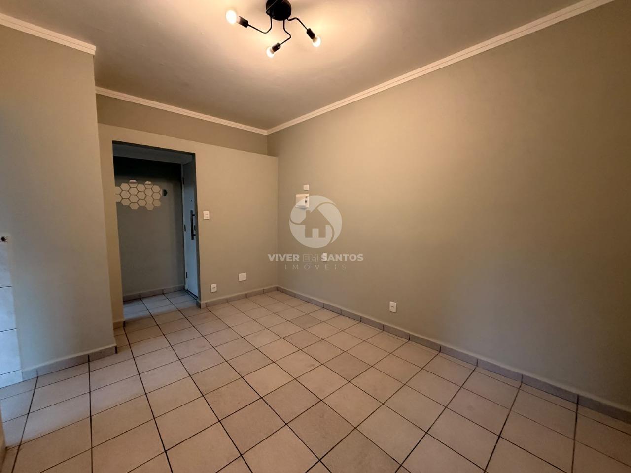 Sala Living Próxima à Praia e ao Shopping Praiamar no Embaré – Santos/SP em Embaré, Santos — foto 2