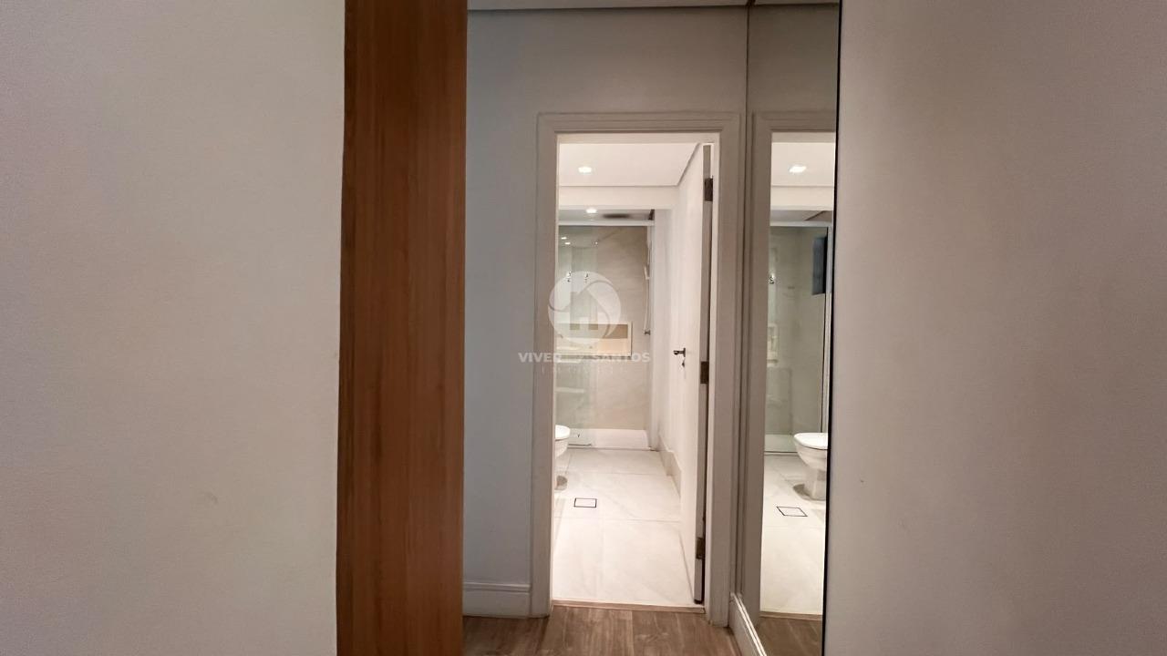 Apartamento Reformado 147 m², 3 Dormitórios, Suíte com Varanda e 2 Vagas na Pompéia – Santos/SP em Pompéia, Santos — foto 14