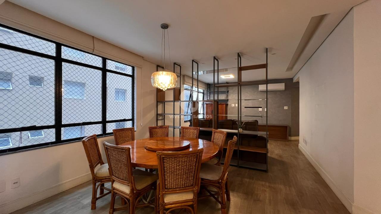 Apartamento Reformado 147 m², 3 Dormitórios, Suíte com Varanda e 2 Vagas na Pompéia – Santos/SP em Pompéia, Santos — foto 3