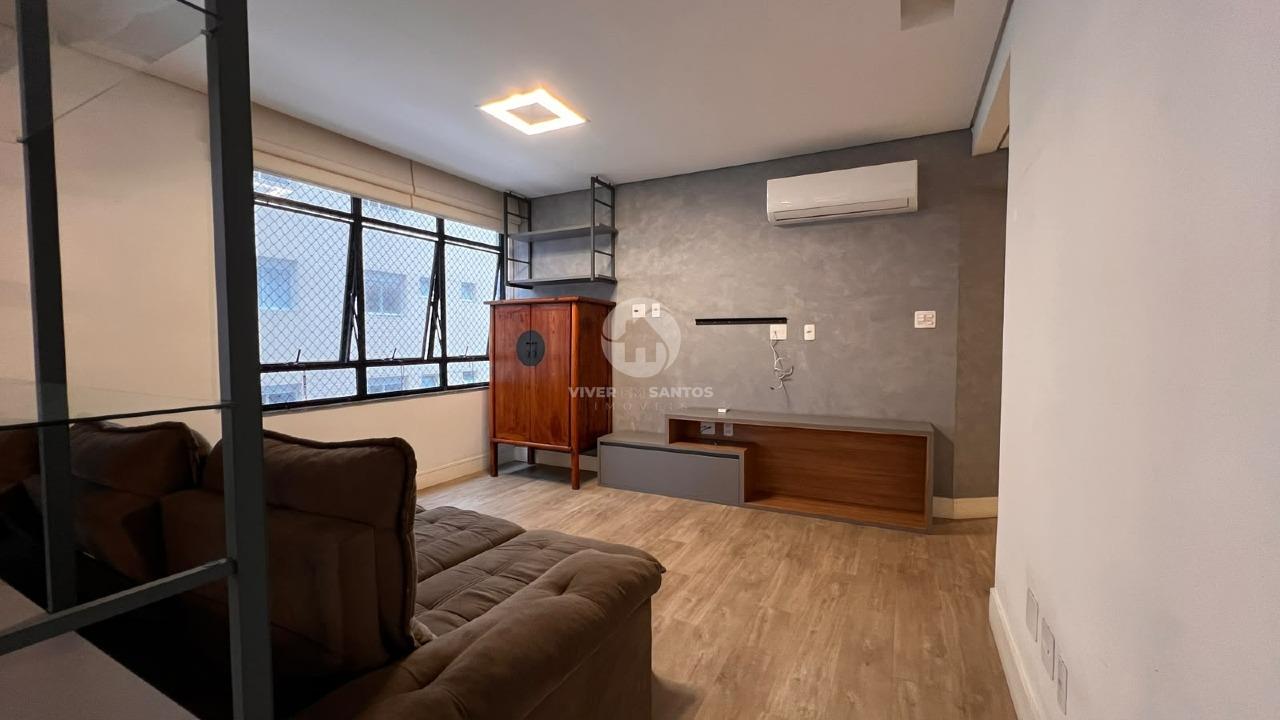 Apartamento Reformado 147 m², 3 Dormitórios, Suíte com Varanda e 2 Vagas na Pompéia – Santos/SP em Pompéia, Santos — foto 2