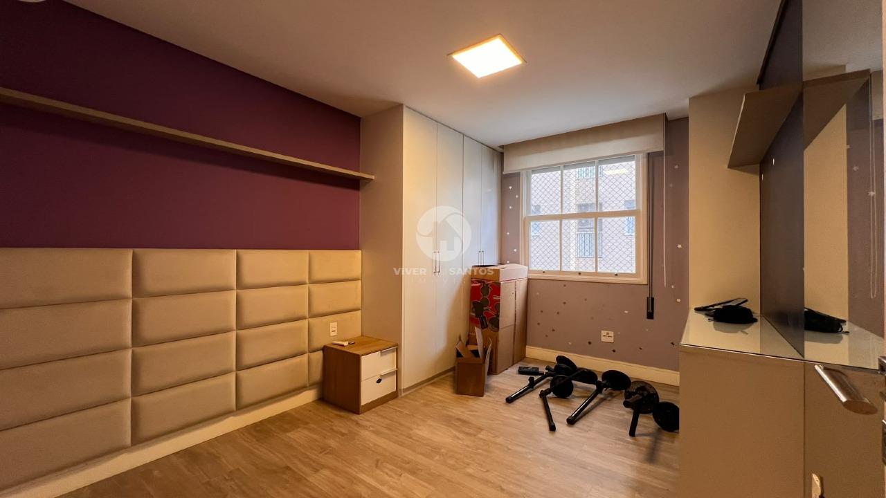 Apartamento Reformado 147 m², 3 Dormitórios, Suíte com Varanda e 2 Vagas na Pompéia – Santos/SP em Pompéia, Santos — foto 9