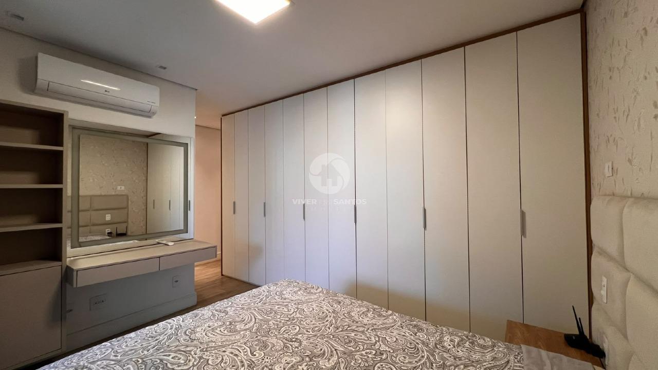 Apartamento Reformado 147 m², 3 Dormitórios, Suíte com Varanda e 2 Vagas na Pompéia – Santos/SP em Pompéia, Santos — foto 18