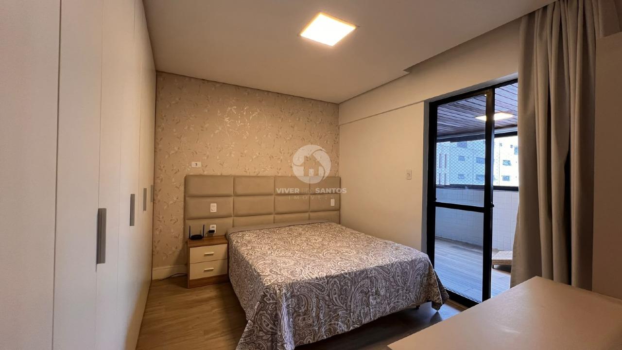 Apartamento Reformado 147 m², 3 Dormitórios, Suíte com Varanda e 2 Vagas na Pompéia – Santos/SP em Pompéia, Santos — foto 16