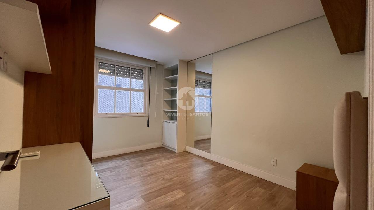 Apartamento Reformado 147 m², 3 Dormitórios, Suíte com Varanda e 2 Vagas na Pompéia – Santos/SP em Pompéia, Santos — foto 13