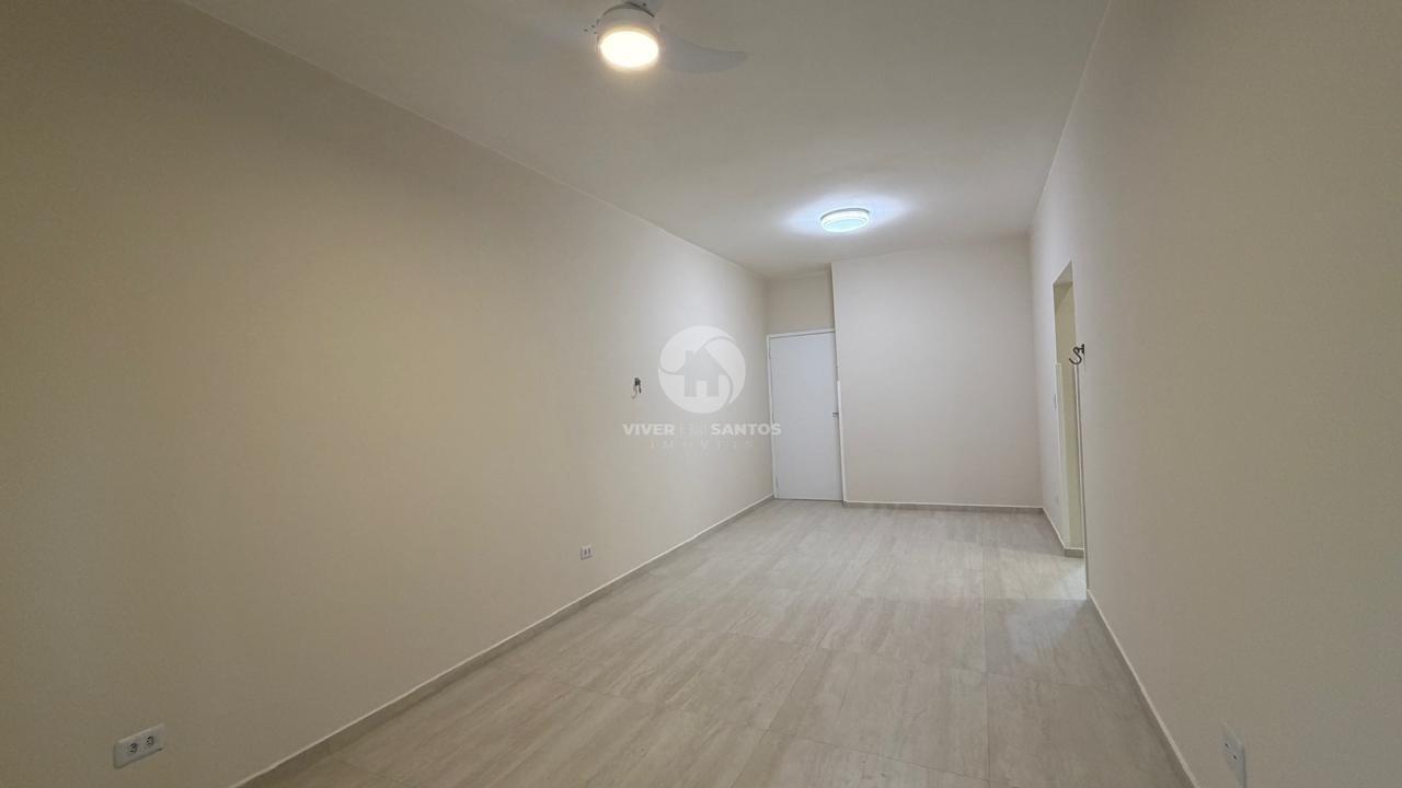 Apartamento 1 Dormitório, 2 Sacadas e Vaga de Garagem a 2 Quadras da Praia na Pompéia – Santos/SP em Pompéia, Santos — foto 5