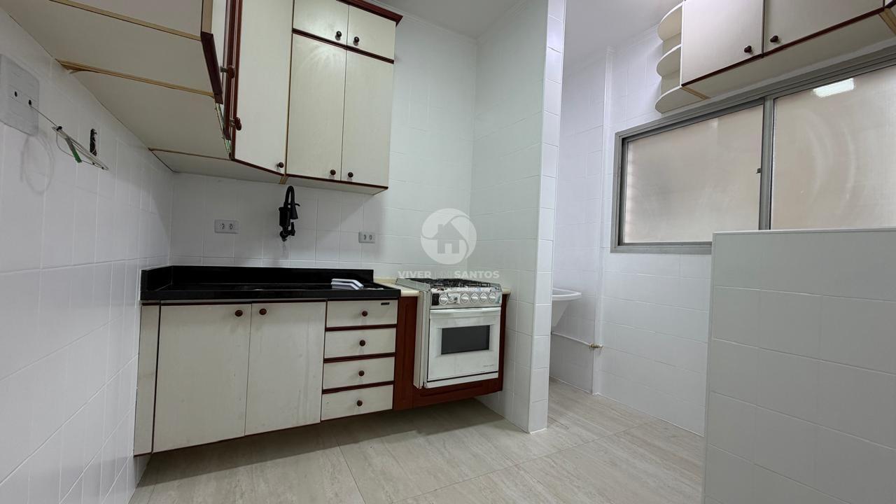Apartamento 1 Dormitório, 2 Sacadas e Vaga de Garagem a 2 Quadras da Praia na Pompéia – Santos/SP em Pompéia, Santos — foto 16
