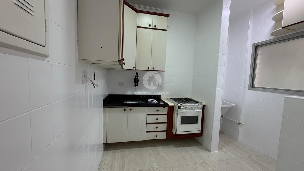Apartamento 1 Dormitório, 2 Sacadas e Vaga de Garagem a 2 Quadras da Praia na Pompéia – Santos/SP em Pompéia, Santos — foto 12