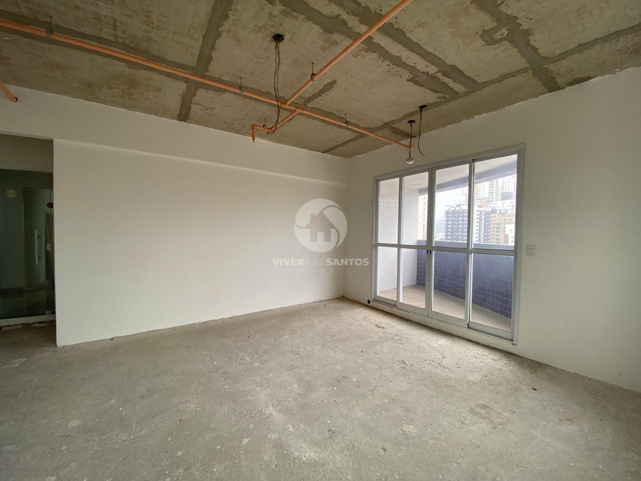 Sala Comercial Nova 36 m², Varanda com Vista para o Porto e Garagem na Ponta da Praia – Santos/SP em Ponta da Praia, Santos — foto 3