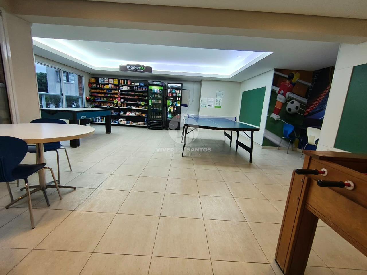 Título: Apartamento com Sala Ampliada, 2 Dormitórios, Garagem e Lazer Completo – Santos/SP em Macuco, Santos — foto 23