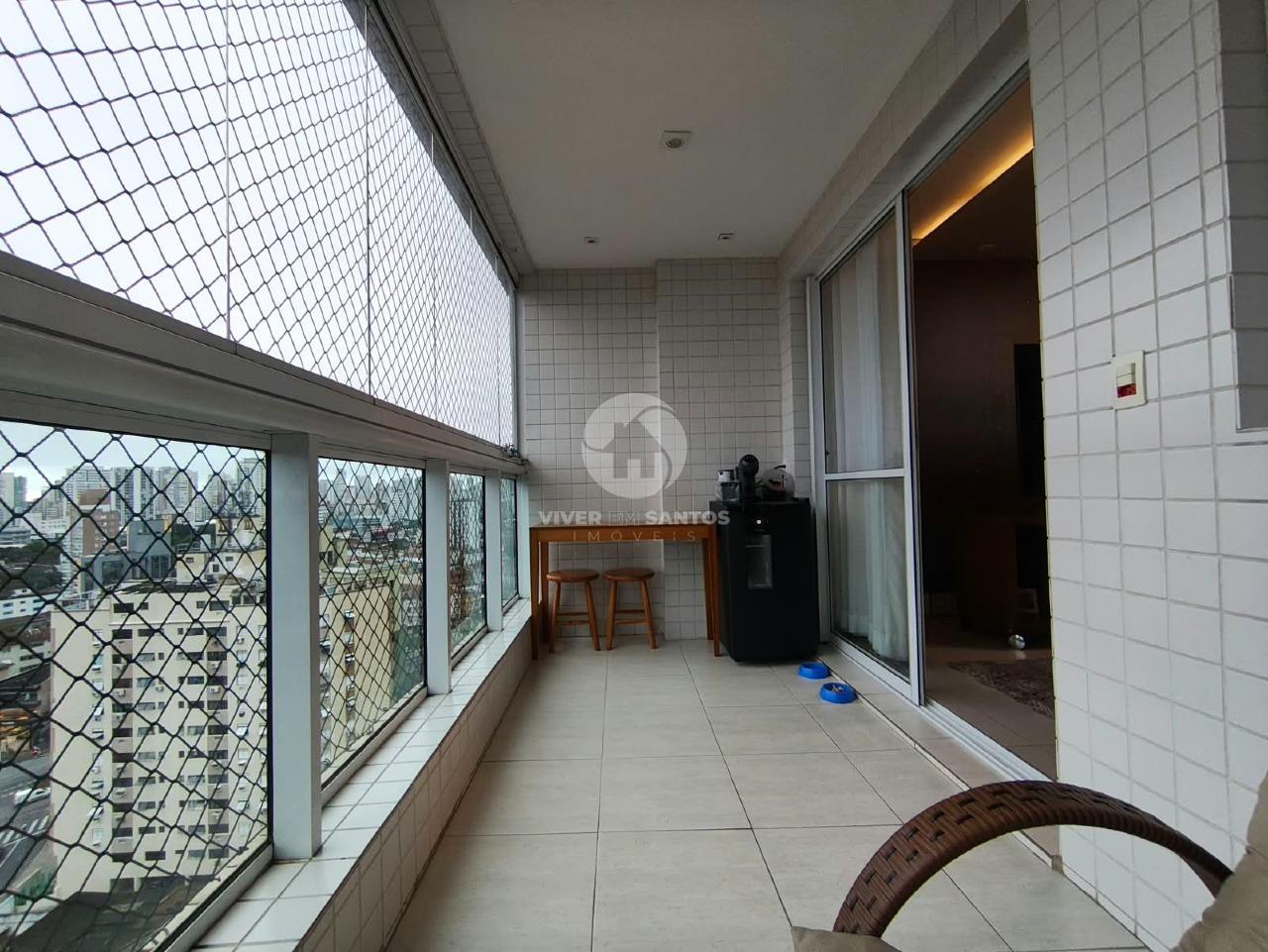 Título: Apartamento com Sala Ampliada, 2 Dormitórios, Garagem e Lazer Completo – Santos/SP em Macuco, Santos — foto 3