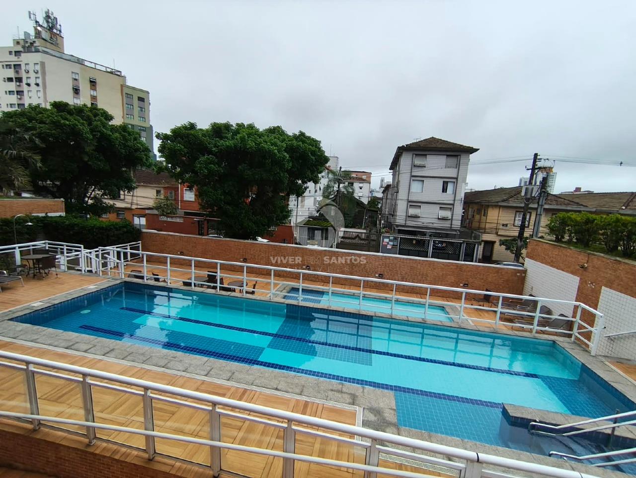 Título: Apartamento com Sala Ampliada, 2 Dormitórios, Garagem e Lazer Completo – Santos/SP em Macuco, Santos — foto 29