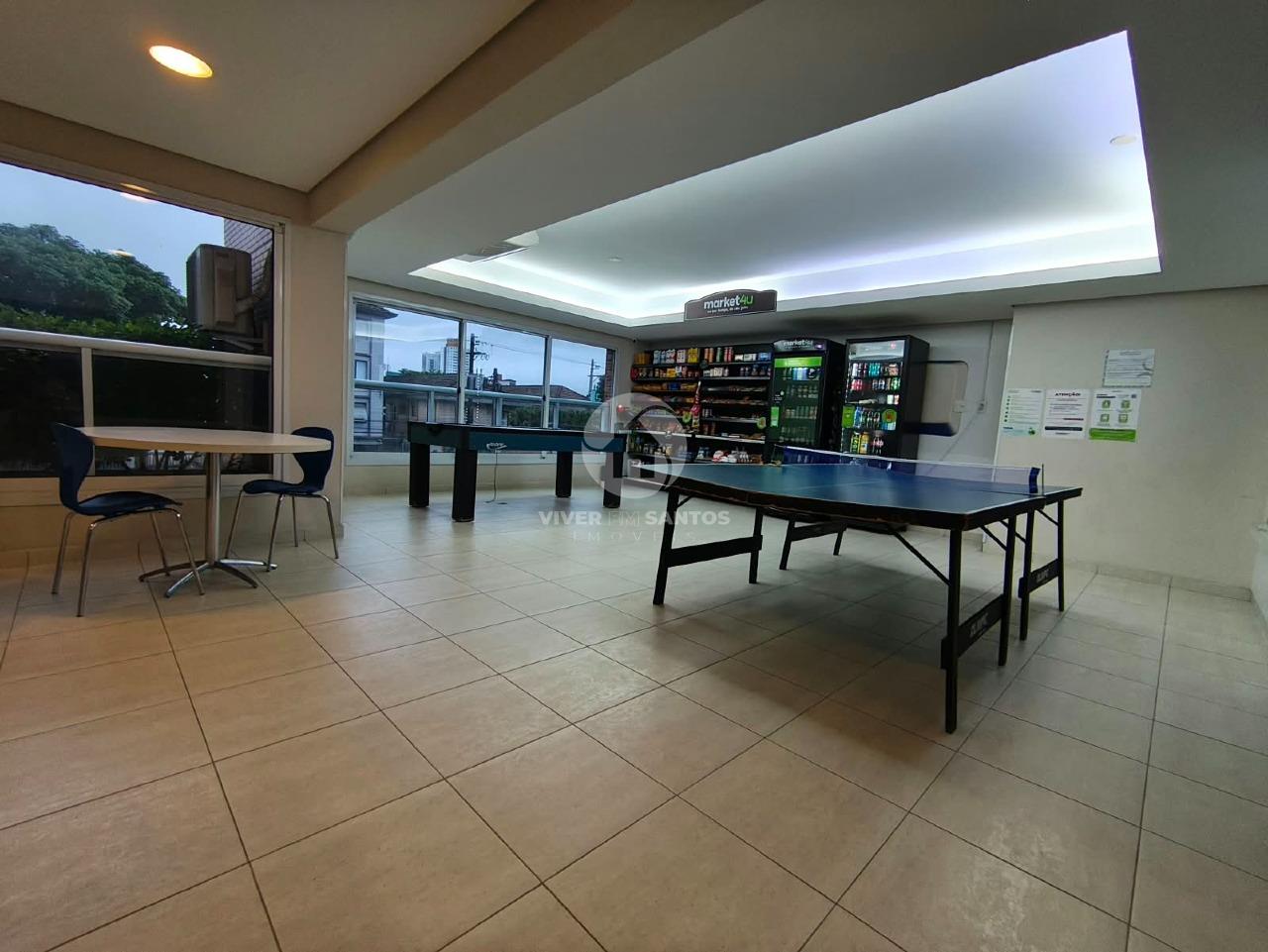 Título: Apartamento com Sala Ampliada, 2 Dormitórios, Garagem e Lazer Completo – Santos/SP em Macuco, Santos — foto 27