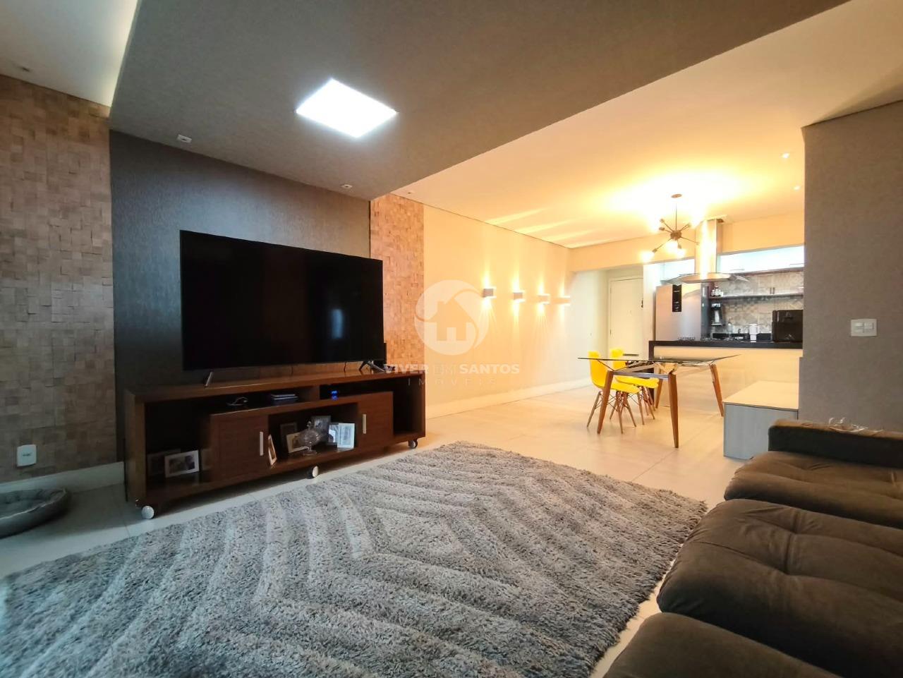 Título: Apartamento com Sala Ampliada, 2 Dormitórios, Garagem e Lazer Completo – Santos/SP em Macuco, Santos — foto 8
