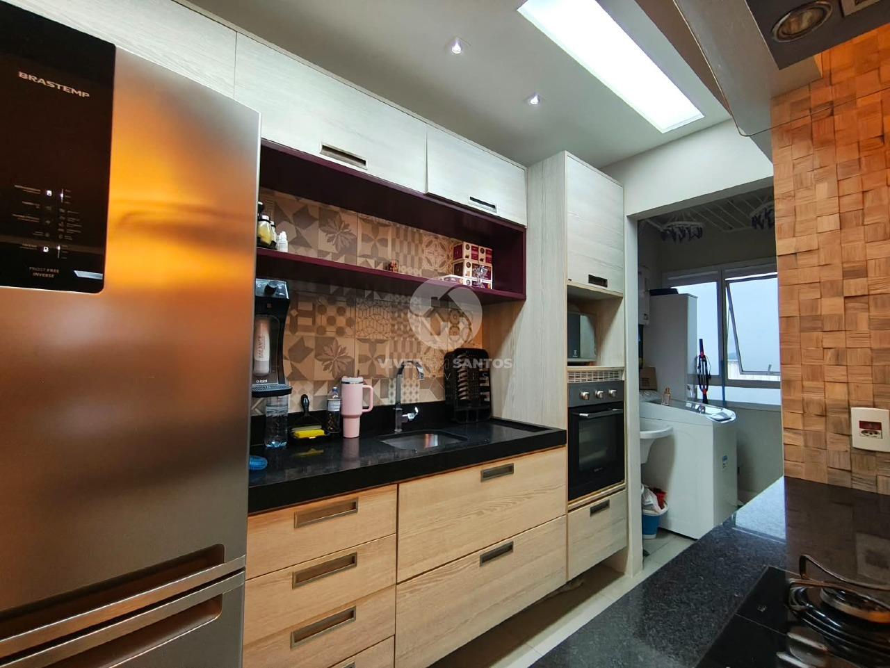 Título: Apartamento com Sala Ampliada, 2 Dormitórios, Garagem e Lazer Completo – Santos/SP em Macuco, Santos — foto 10