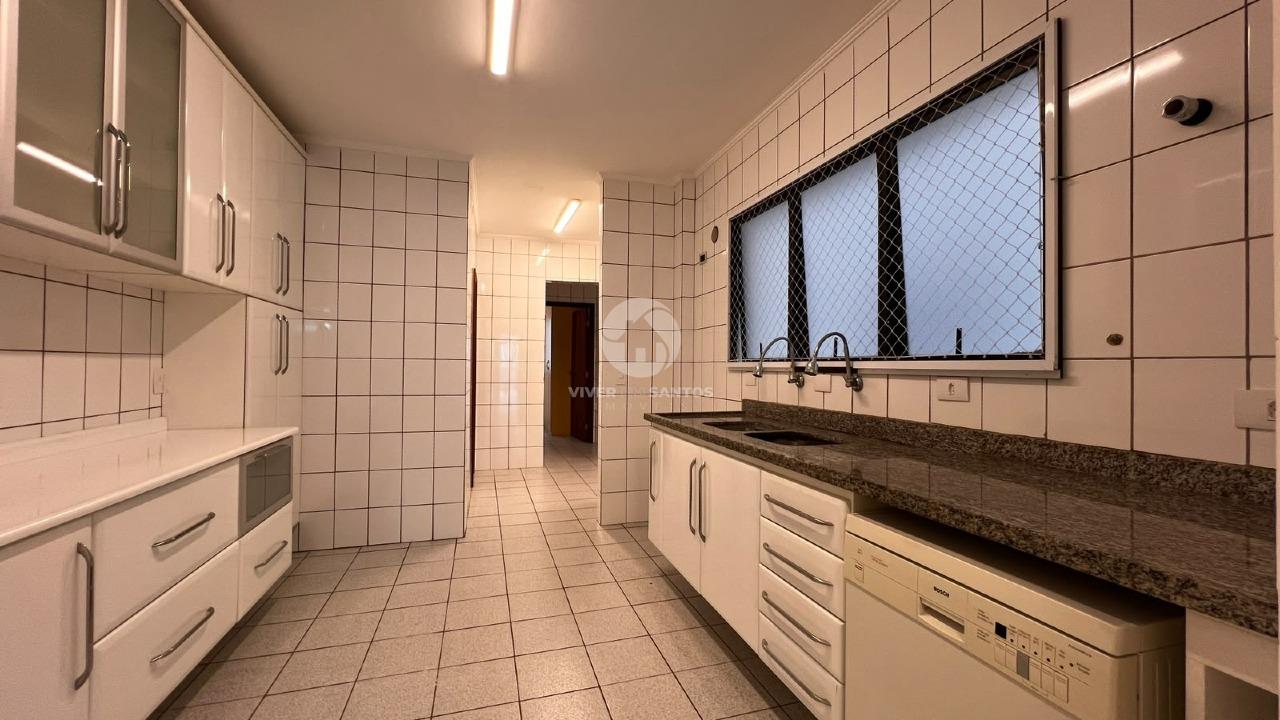 Apartamento Alto Padrão 196 m², 3 Suítes, Hall Privativo, Vista para o Mar e 2 Vagas no Embaré – Santos/SP em Embaré, Santos — foto 19