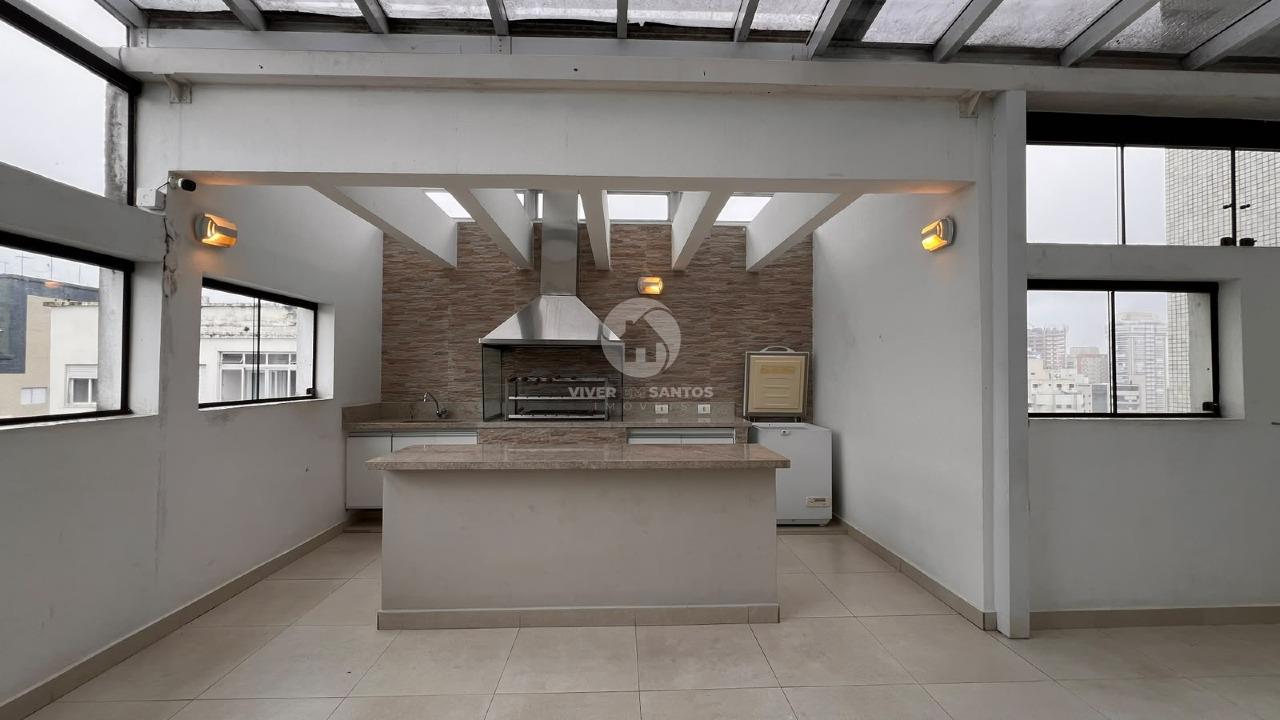 Apartamento Alto Padrão 196 m², 3 Suítes, Hall Privativo, Vista para o Mar e 2 Vagas no Embaré – Santos/SP em Embaré, Santos — foto 27