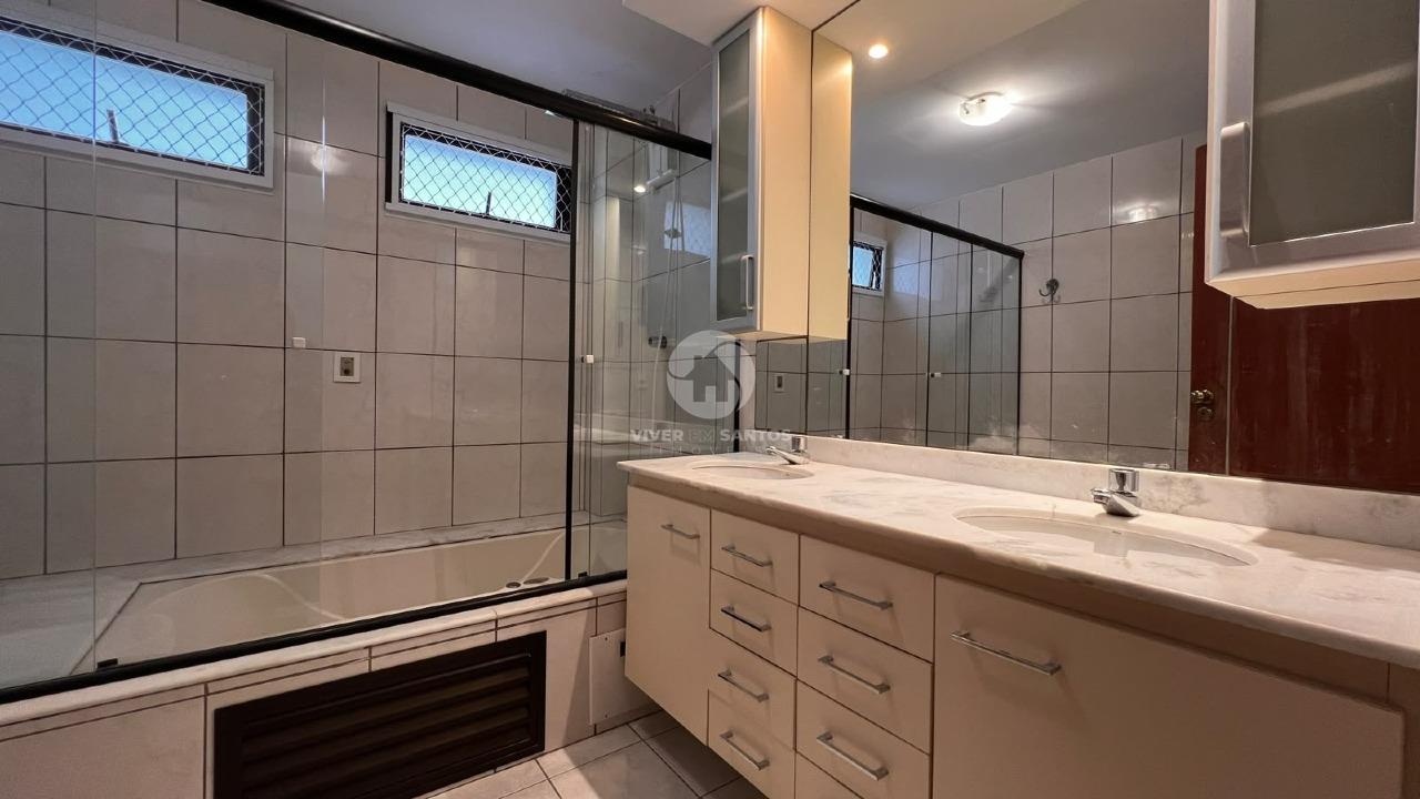 Apartamento Alto Padrão 196 m², 3 Suítes, Hall Privativo, Vista para o Mar e 2 Vagas no Embaré – Santos/SP em Embaré, Santos — foto 17