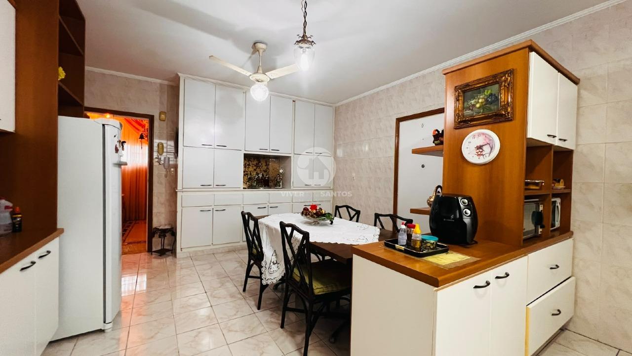 Apartamento 194 m², 4 Dormitórios, Suíte, Dependência Completa e 2 Vagas na Pompéia – Santos/SP em Pompéia, Santos — foto 15